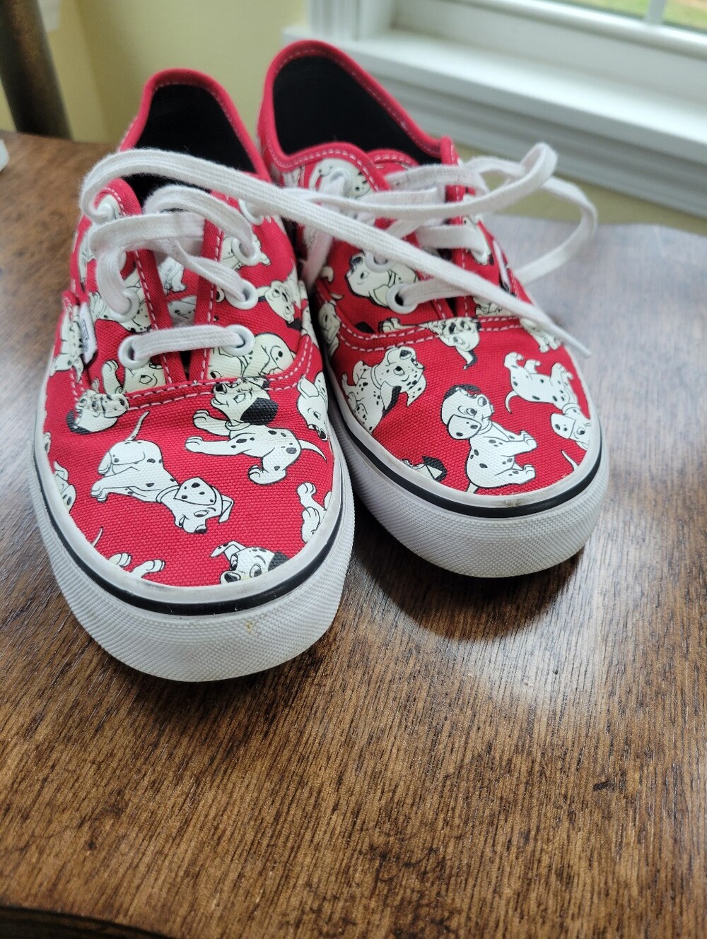 Vans Disney 101 Dalmatians Print Canvas Sneakers - Picture 6 of 11